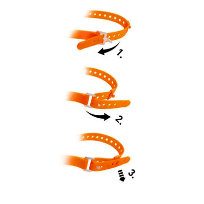 Utility Strap With Clip Safety Rubber Cargo Strap Industrial Clutch Tension Straps Compact High Strength Utility Strap Dropship