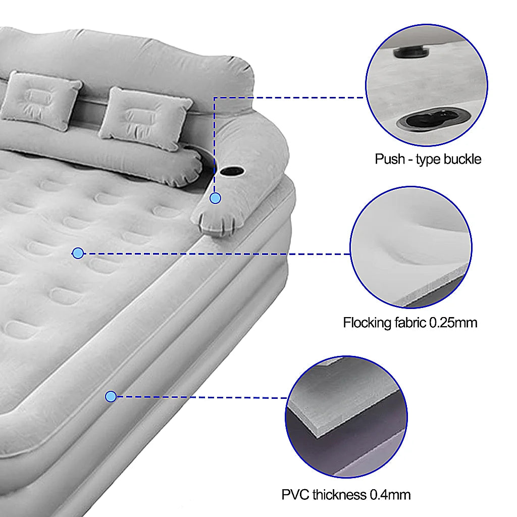 2 Person Built-In Pump Camping Mattress