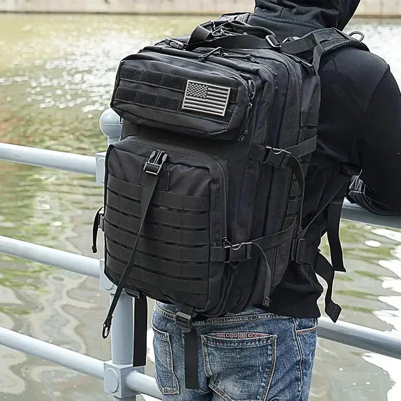 45L Man Hunting Tactical Backpacks Outdoor Traveling Trekking  Bags Outdoor 3P School Pack EDC Molle Pack for Hiking Bag