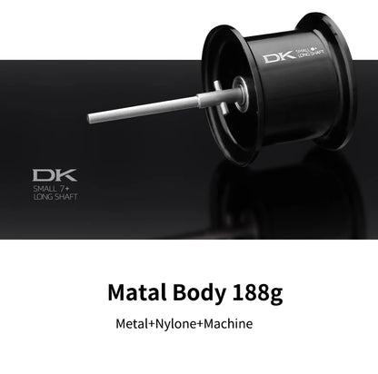 Kawa Fishing Reel Cast Drum Wheel DK100/150/200 Drag 7/15kg Casting Reel12+1BB Weigt 188/203g Metal Body Handle With Rubber Knob