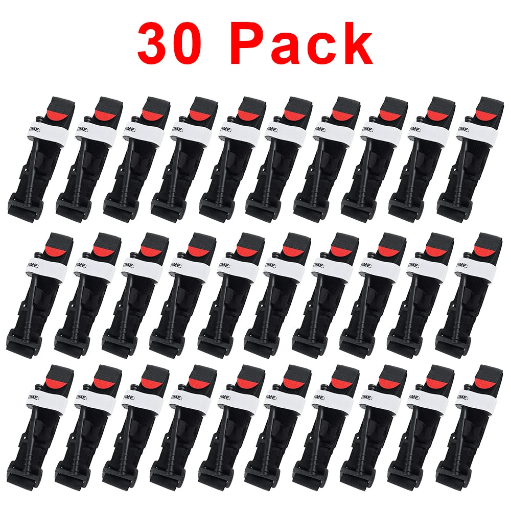 5/10/25/30 Pcs Emergency Tourniquet Outdoor Portable First Aid Quick Slow Release Tourniquets CAT Medical Tactical Equipment