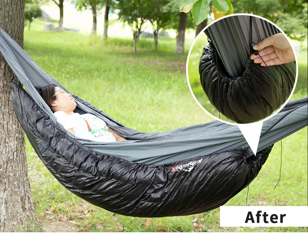 Sleeping Bag Down Hammock Underquilt Down Camping Quilt Sleeping Bag