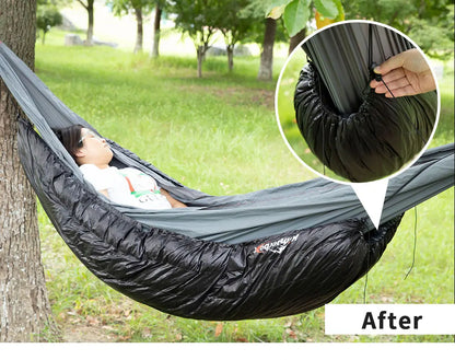 Sleeping Bag Down Hammock Underquilt Down Camping Quilt Sleeping Bag