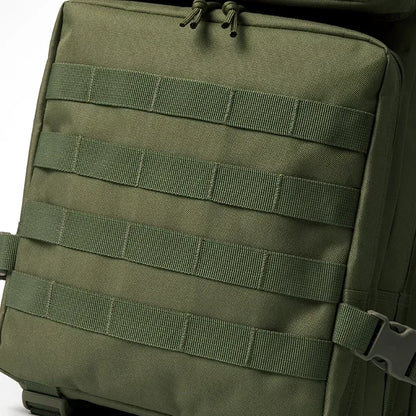 45L tactical backpack for outdoor sports hiking climbing travel with bottle holder