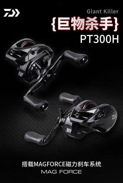 2025 DAIWA PT300  Baitcasting Fishing Reel 10+1BB Max Drag 13kg Saltwater Wheels