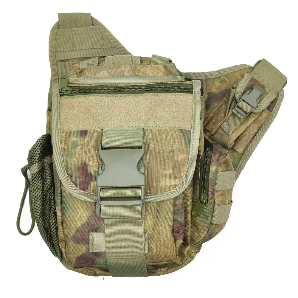 Outdoor Waterproof Durable Men Climbing Chest Shoulder Bag