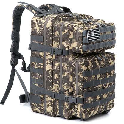 45L Tactical Fishing Backpack Large 3 Day Outdoor Rucksack Hiking