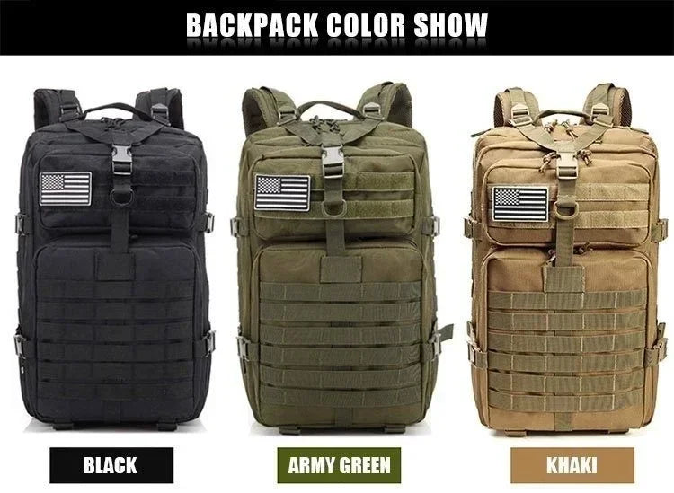45L Man Tactical Backpacks Traveling Bags Outdoor For Trekking Hunting Bag camping equipment