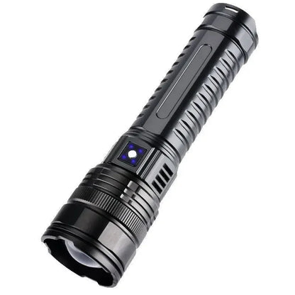 10000W Built-in Battery Flash Light Emergency Spotlights 9km 990000000LM 25000mah