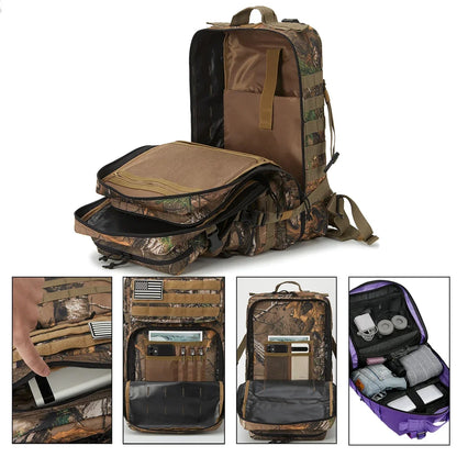 45L Hunting Large Capacity Outdoor Tactical Backpacks for men/Women