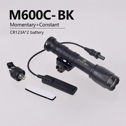Surefire M600C M600 M300 X300 Ultra Tactical Scout Light Airsoft Rifle Weapons Flashlight Picatinny Mount Hunting for Olight