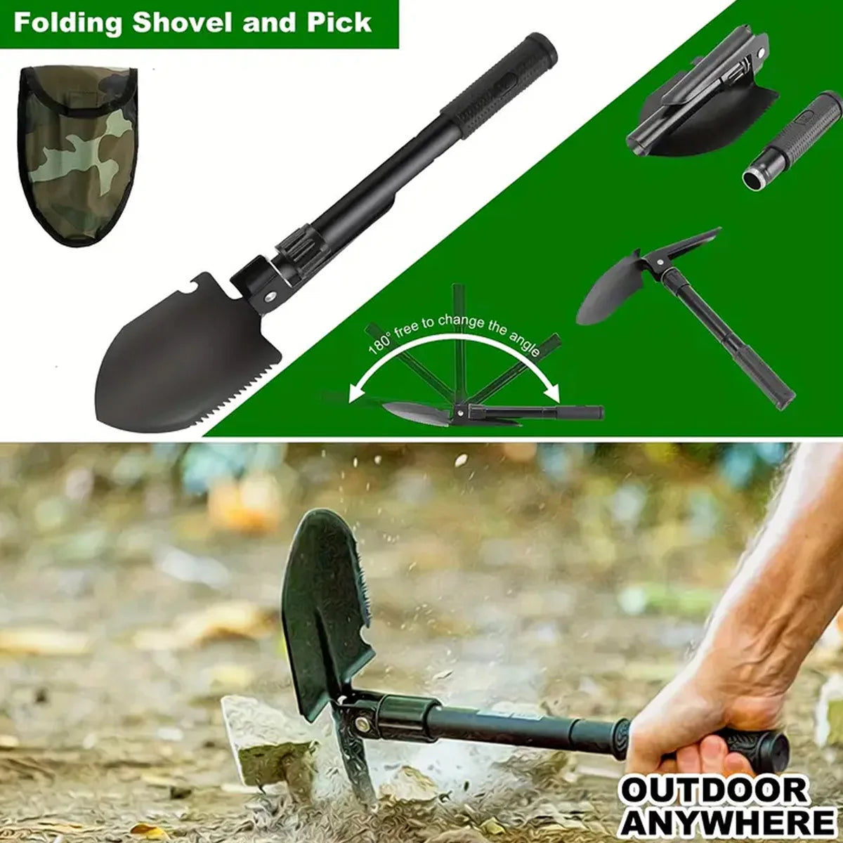 Outdoor Supplies Camping Emergency Equipment Camping Survival Tool Set Multifunction