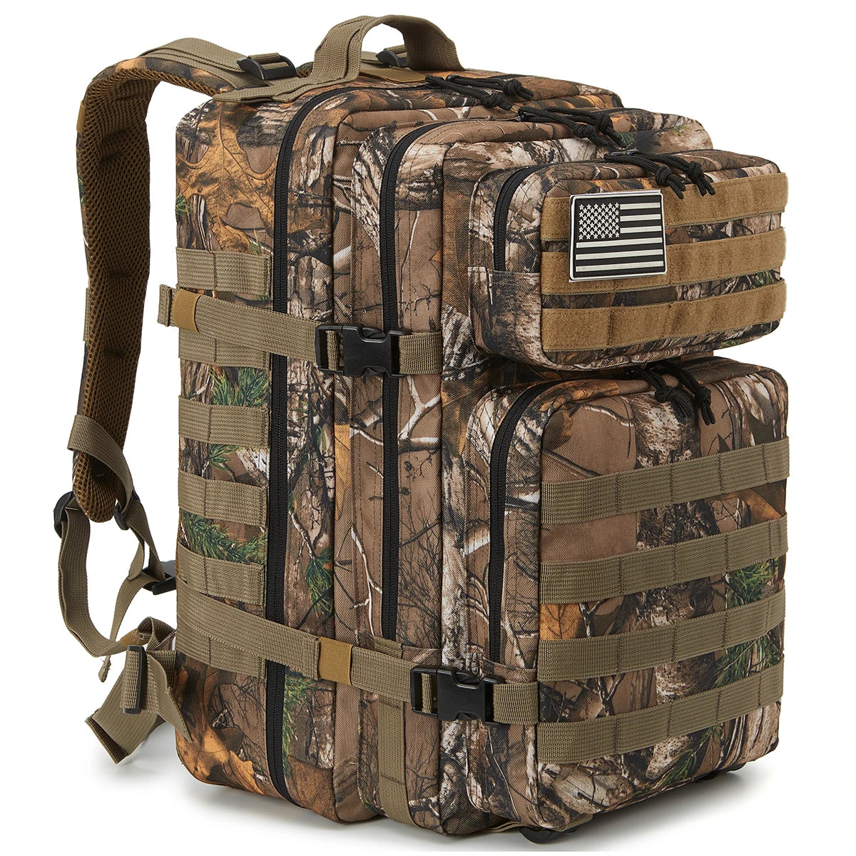 45L Tactical Fishing Backpack Large 3 Day Outdoor Rucksack Hiking
