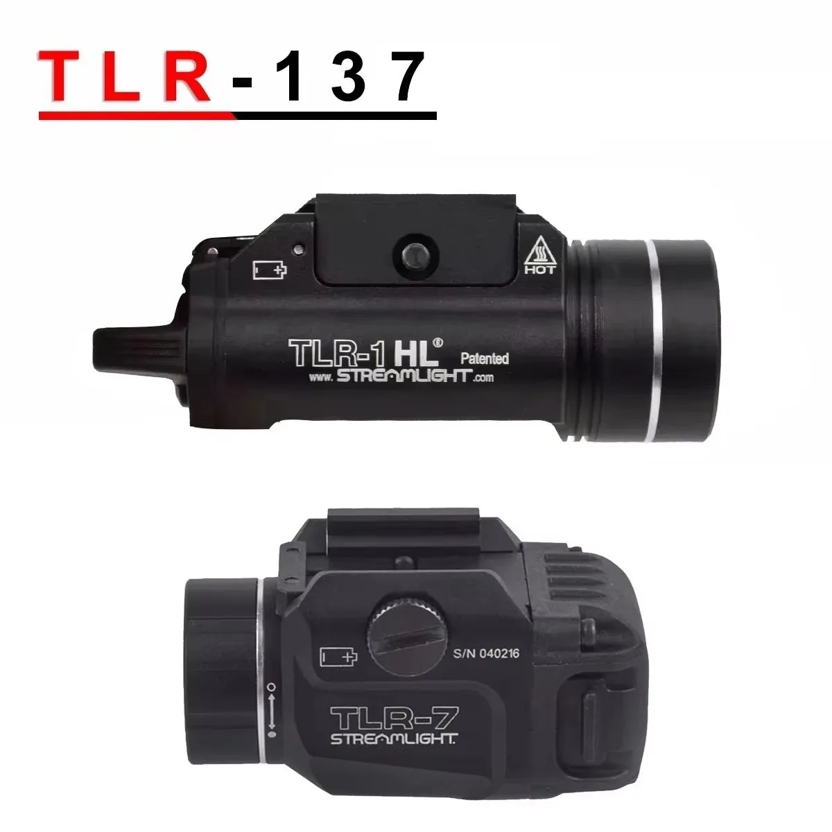 TLR-1 HL TLR1 TLR-7 TLR7 TLR 7X TLR8 Pistol Scout Weapons Light LED Strobe Flashlight for Airsoft G17 Taurus Fit 20mm Rail