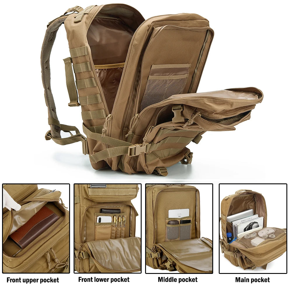 45L Man Tactical Backpacks Traveling Bags Outdoor For Trekking Hunting Bag camping equipment