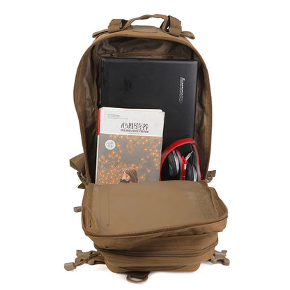LQARMY 35L Tactical Backpack Molle Assault Rucksack Men Women Backpacks