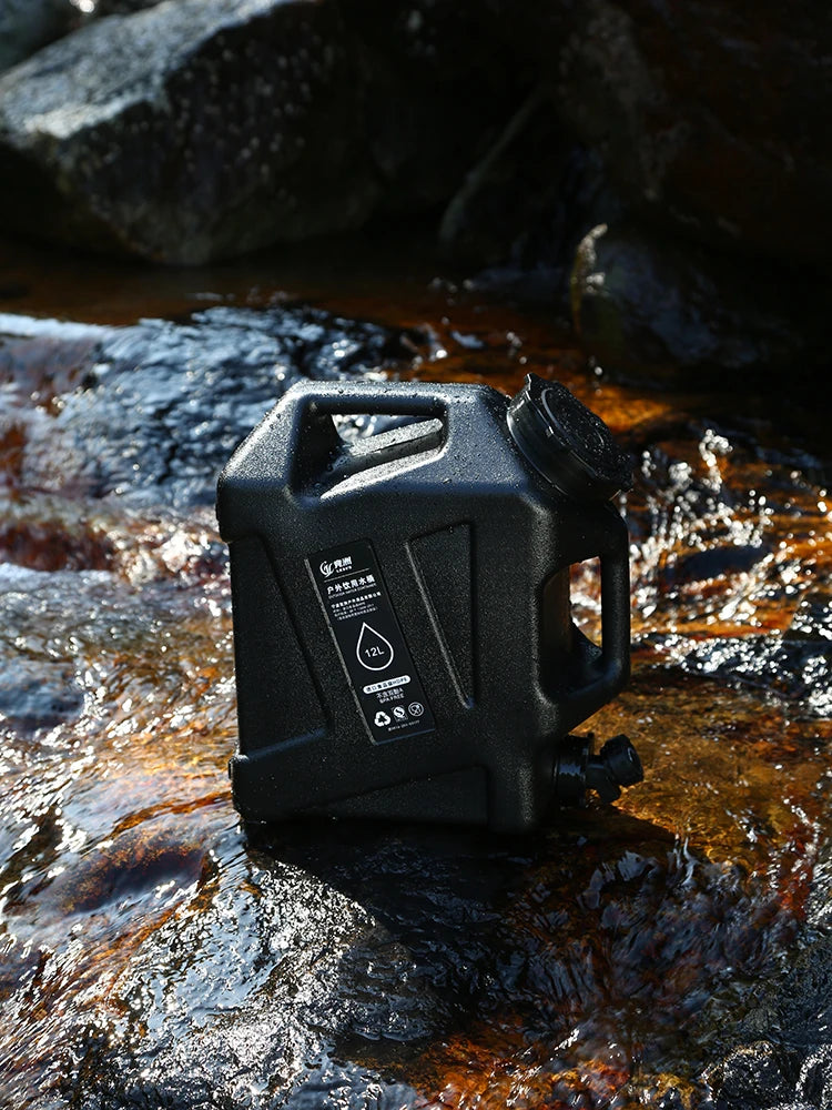 12L Camping Water Container Large Capacity No Leakage BPA Free