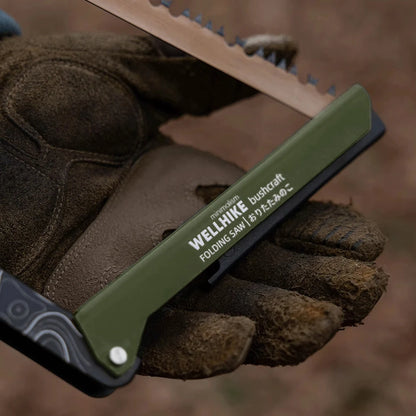 Folding Saw with Storage Bag Portable Wood Saw Aluminum Alloy Camping