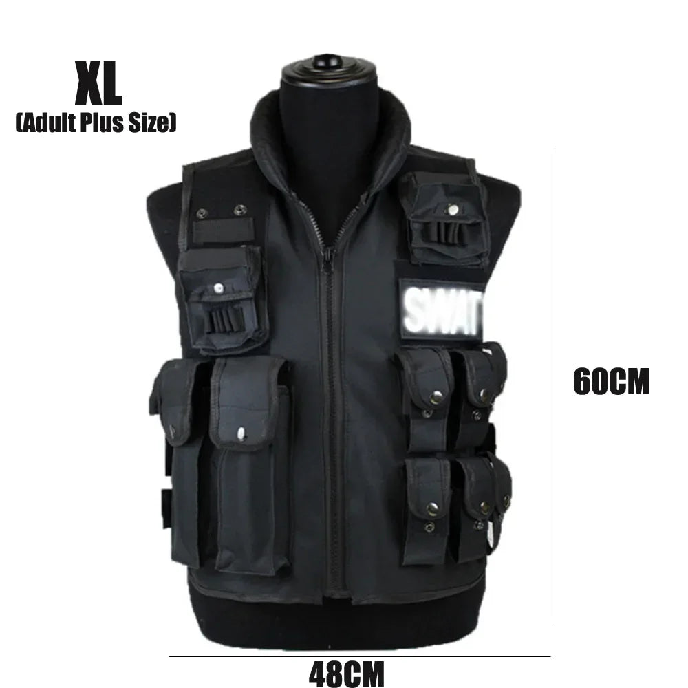 SWAT Multi Pockets Tactical Vest Hunting Outdoor
