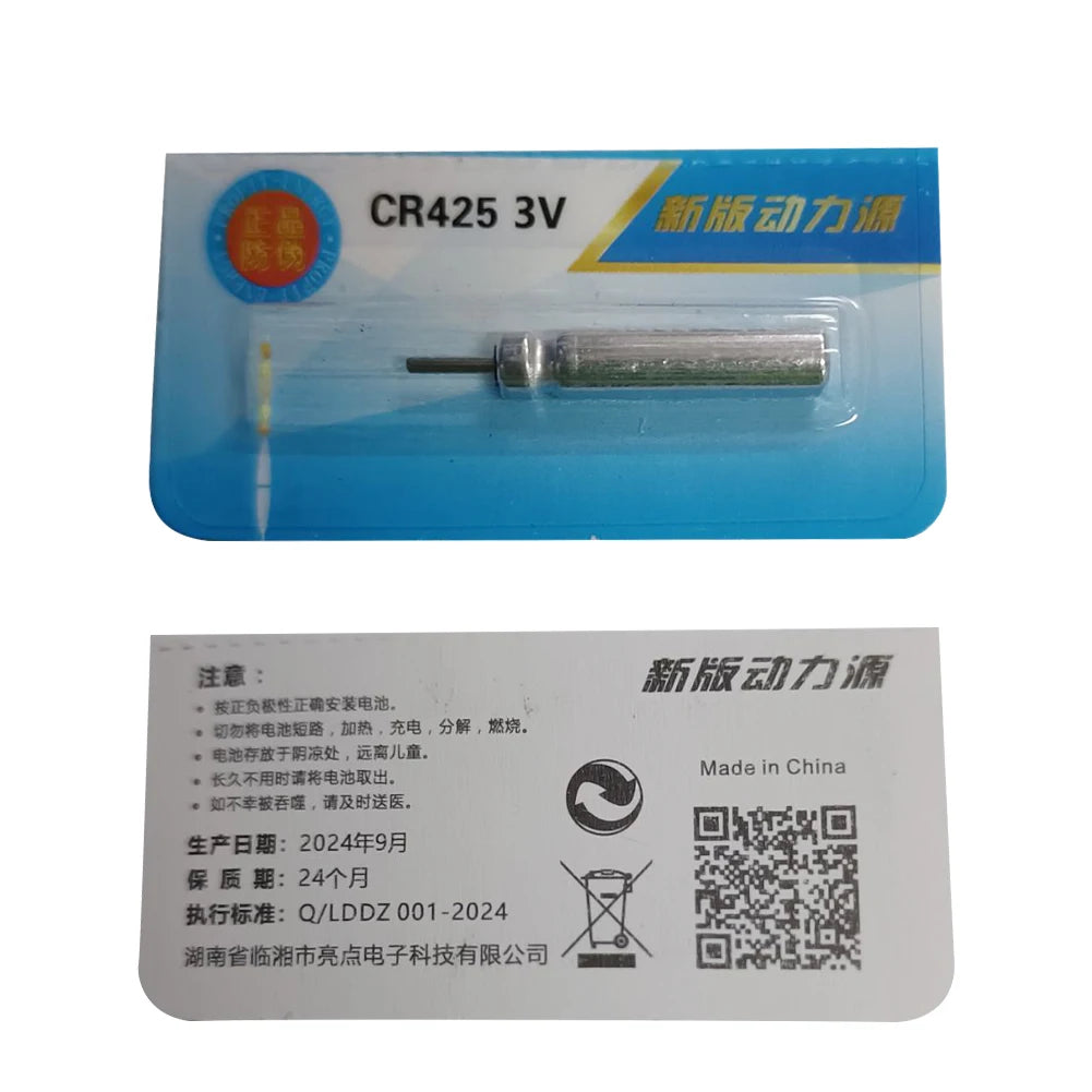10-100PCS Fishing Floats Battery CR425 Night Fishing Floats Light Luminous 3.6V Electric