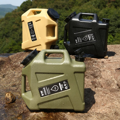 12L Camping Water Container Large Capacity No Leakage BPA Free