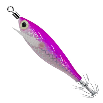 Luminous Squid Hook Squid Fishing Lure with 3D Eyes
