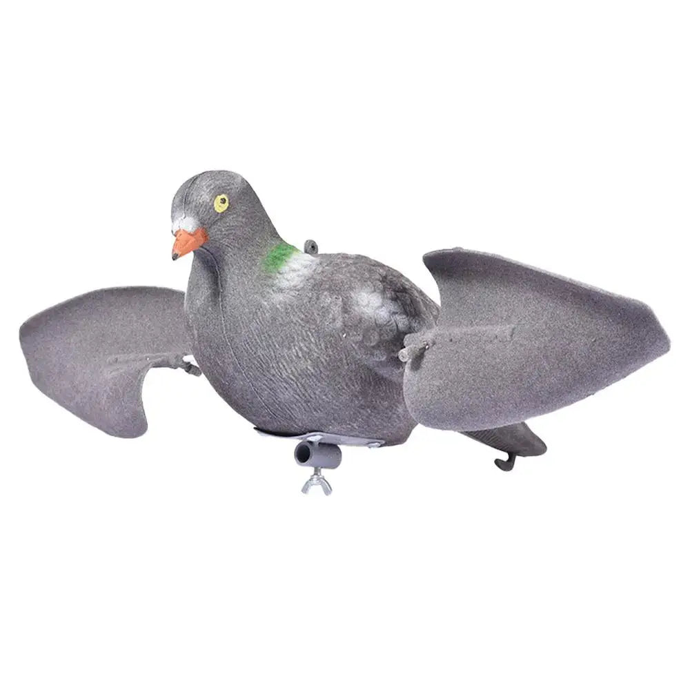 Outdoor Pigeons Motion Decoy Wind Decoy With Movable Wings For Hunting