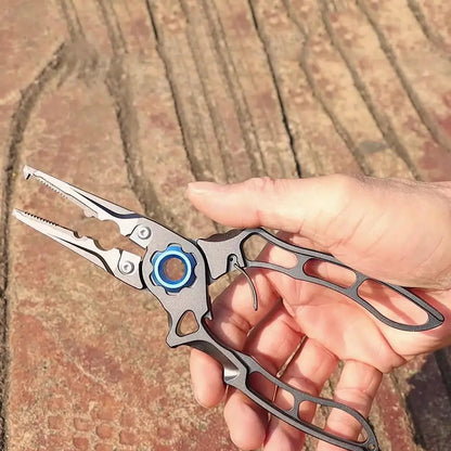 Fishing Pliers Wire Cutter Aluminum Alloy Outdoor fishing.