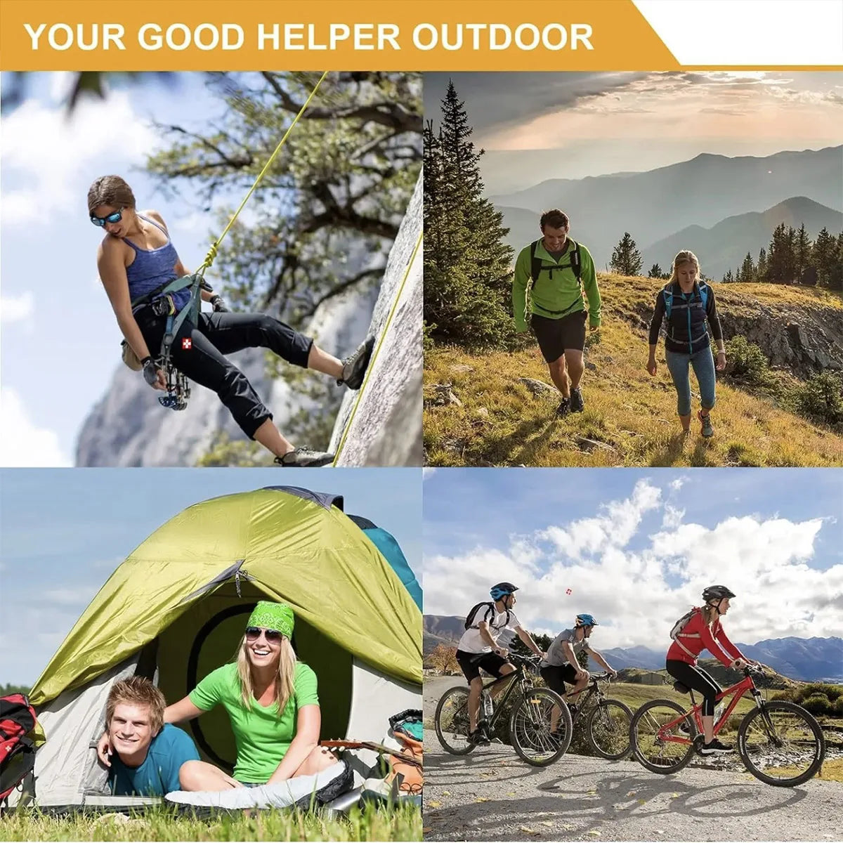Outdoor Supplies Camping Emergency Equipment Camping Survival Tool Set Multifunction