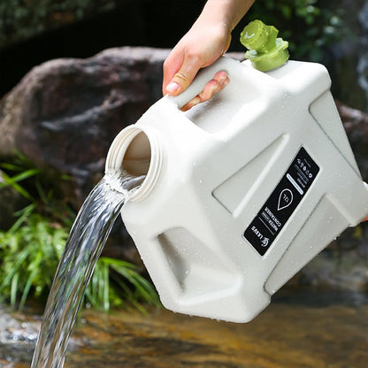 10/11/12L Drinking Water Container with Spigot Leakproof Camping Water Tank Large Capacity