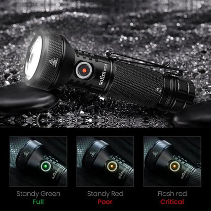 Sofirn IF22A 2100lm Flashlight 21700 Powerful Light SFT40 LED 680M Long Range USB C Rechargeable Charging