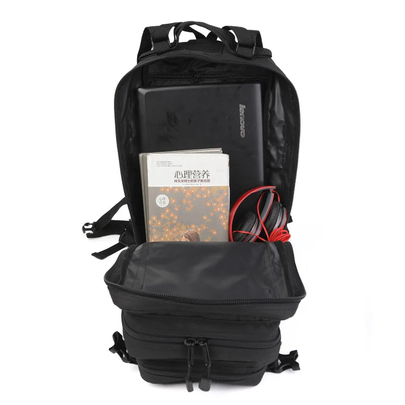 LQARMY 35L Tactical Backpack Molle Assault Rucksack Men Women Backpacks