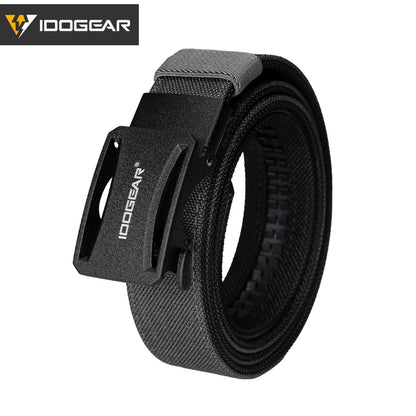 IDOGEAR Tactical Ratchet Belt 1.25” EDC Gun Belt Heavy-Duty Nylon CCW Belts