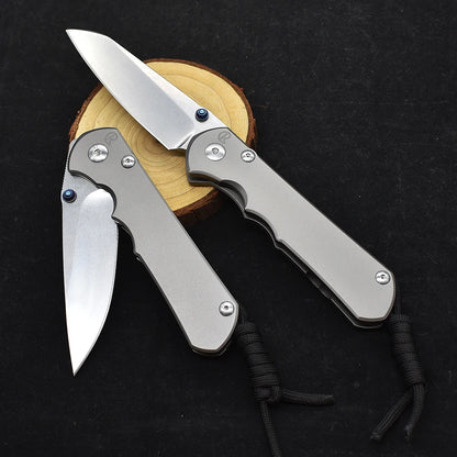 Chris Reeve CR S35VN Blade Ball Bearing  Titanium Alloy Survival Tool High Hardness Sharp EDC