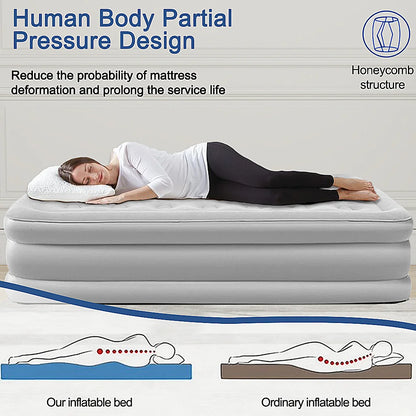 2 Person Built-In Pump Camping Mattress