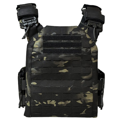 EMERSONGEARS 1000D Nylon Plate high quality Carrier Outdoor Tactical Vest Hunting Protective Adjustable Quick release MOLLE Vest