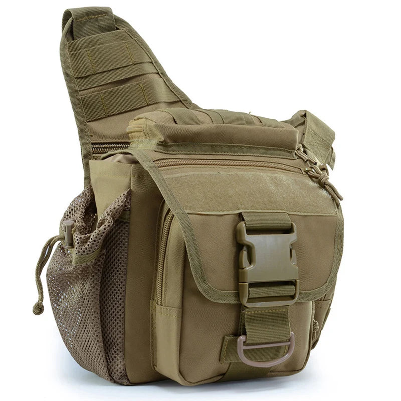 Outdoor Waterproof Durable Men Climbing Chest Shoulder Bag
