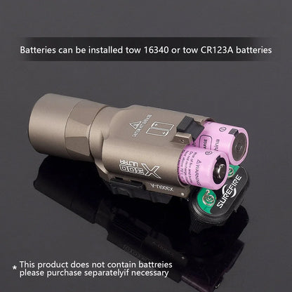 Tactical Surefire X300 X300U X300UH-B XH35 Pistol X300V Scout Light Airsoft Weapons Strobe Flashlight Hunting Gun Gear