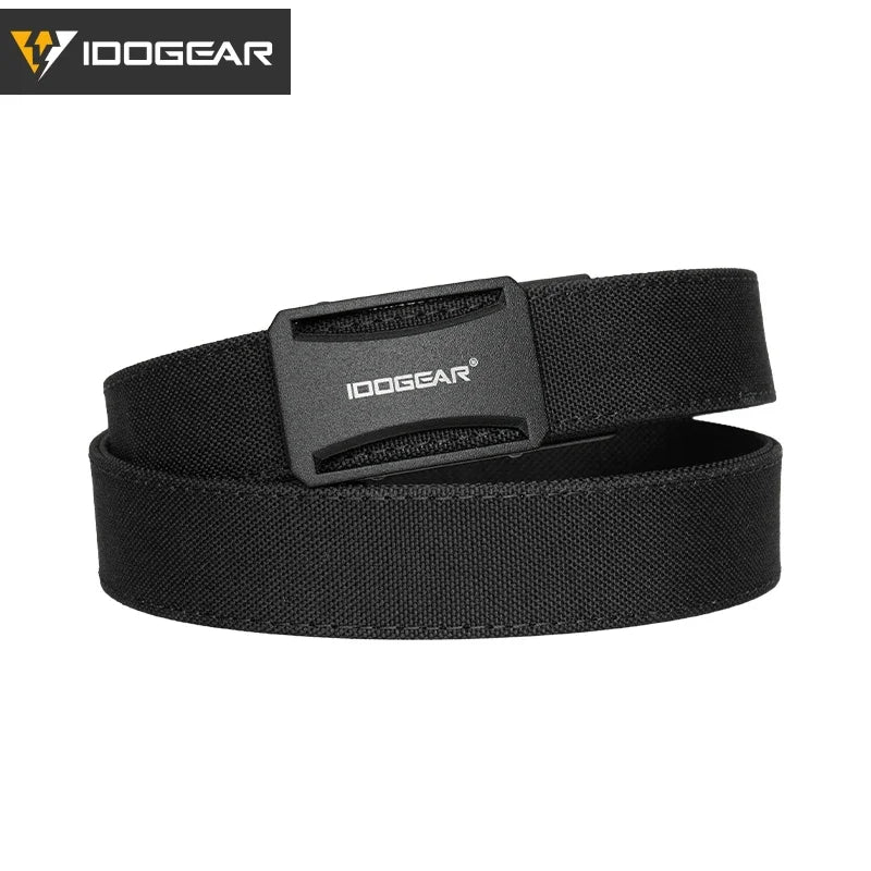 IDOGEAR Tactical Ratchet Belt 1.25” EDC Gun Belt Heavy-Duty Nylon CCW Belts