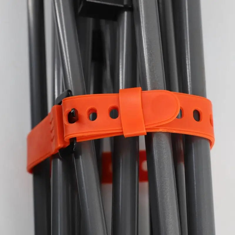 Utility Strap With Clip Safety Rubber Cargo Strap Industrial Clutch Tension Straps Compact High Strength Utility Strap Dropship