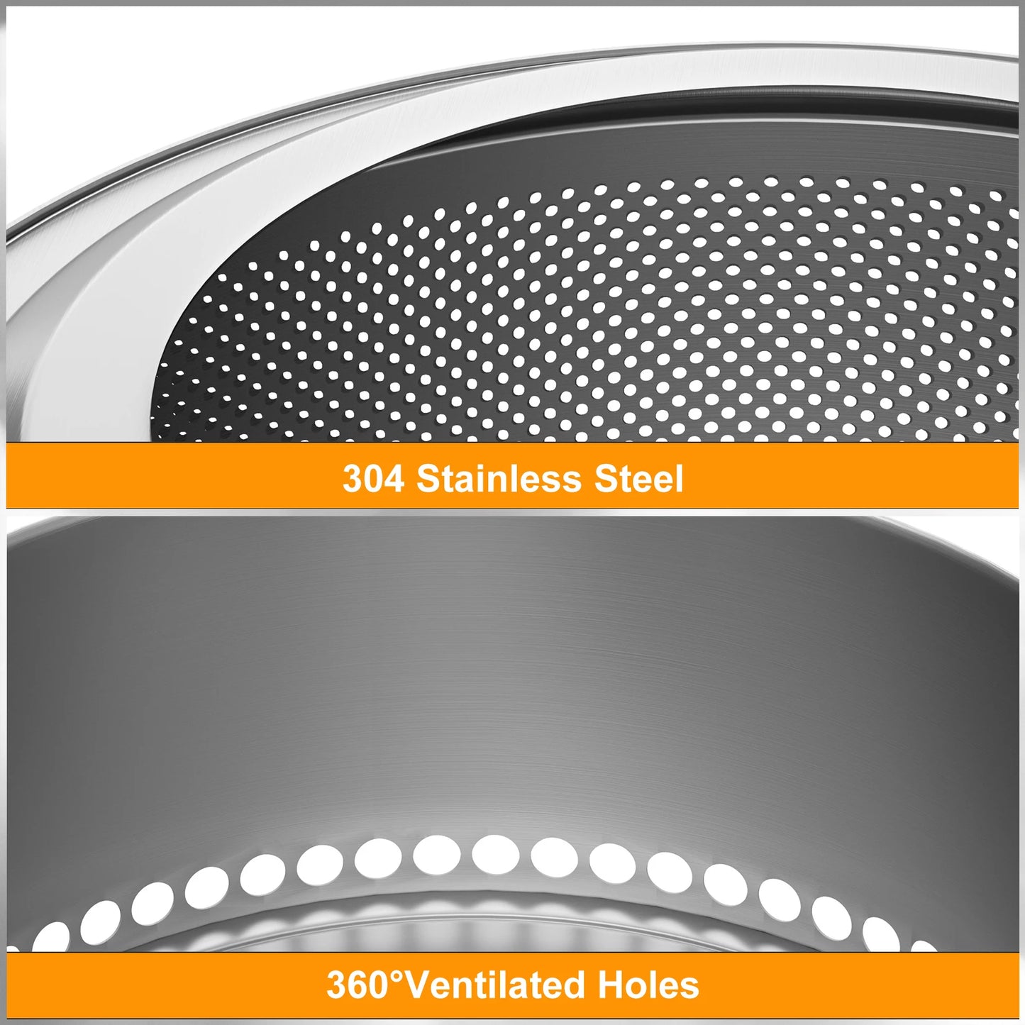 Wood Burning Firepit,Large Stainless Steel Smokeless Fire Pit with Carry Bag,