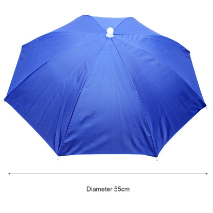 Outdoor Foldable Head Umbrella Hat