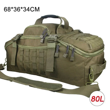 LQARMY 30L 45L 80L Sport Travel Bag for Camping Hunting Fishing