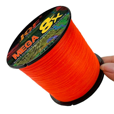 New 8 Strands PE Fishing Line Predatory Braided Wires 100M 300M 500M 1000M Multifilament Sea Carp Lines Durable Smooth Tackle