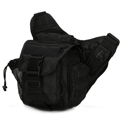 Outdoor Waterproof Durable Men Climbing Chest Shoulder Bag