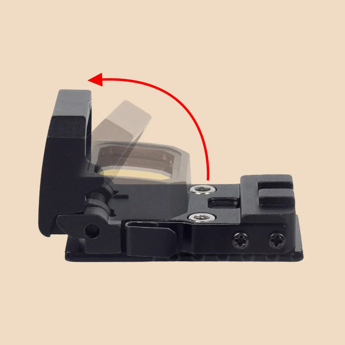 Tactical VISM Flip Up Red Dot Sight PRO Reflex Scope For Pistol 20mm Rail Mount