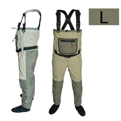 fly fishing tackle waders neoprene foot for men raft hunting Quick-dry Waterproof and breathable