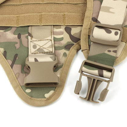 Tactical Dog Harness Leash Set for Large Dogs Military Harnesses