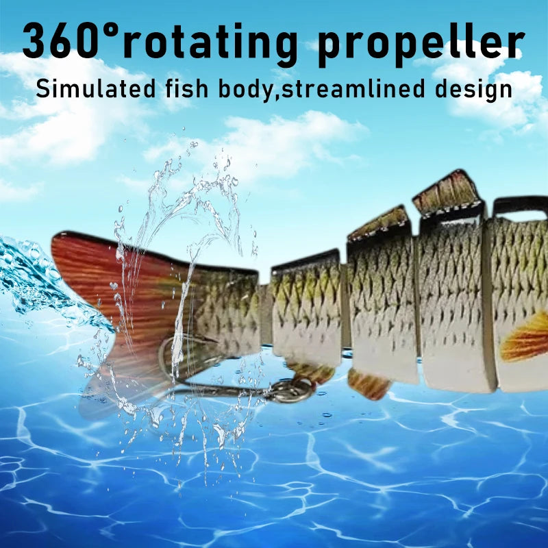 Jointed Hard Artificial Fishing Lures Bionic Crankbait Sinking Wobblers Sea Plastic Fishing Accessories