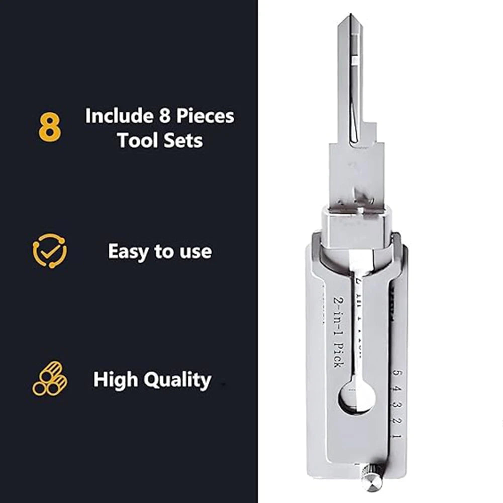 Stainless Steel Precision Tool SS001 O-ring Pickup Kit Hook Tool Maintenance Repair Kit